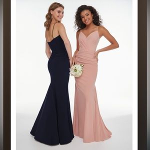 Christina Wu Celebrations Formal Evening Gown Style 22034 Navy